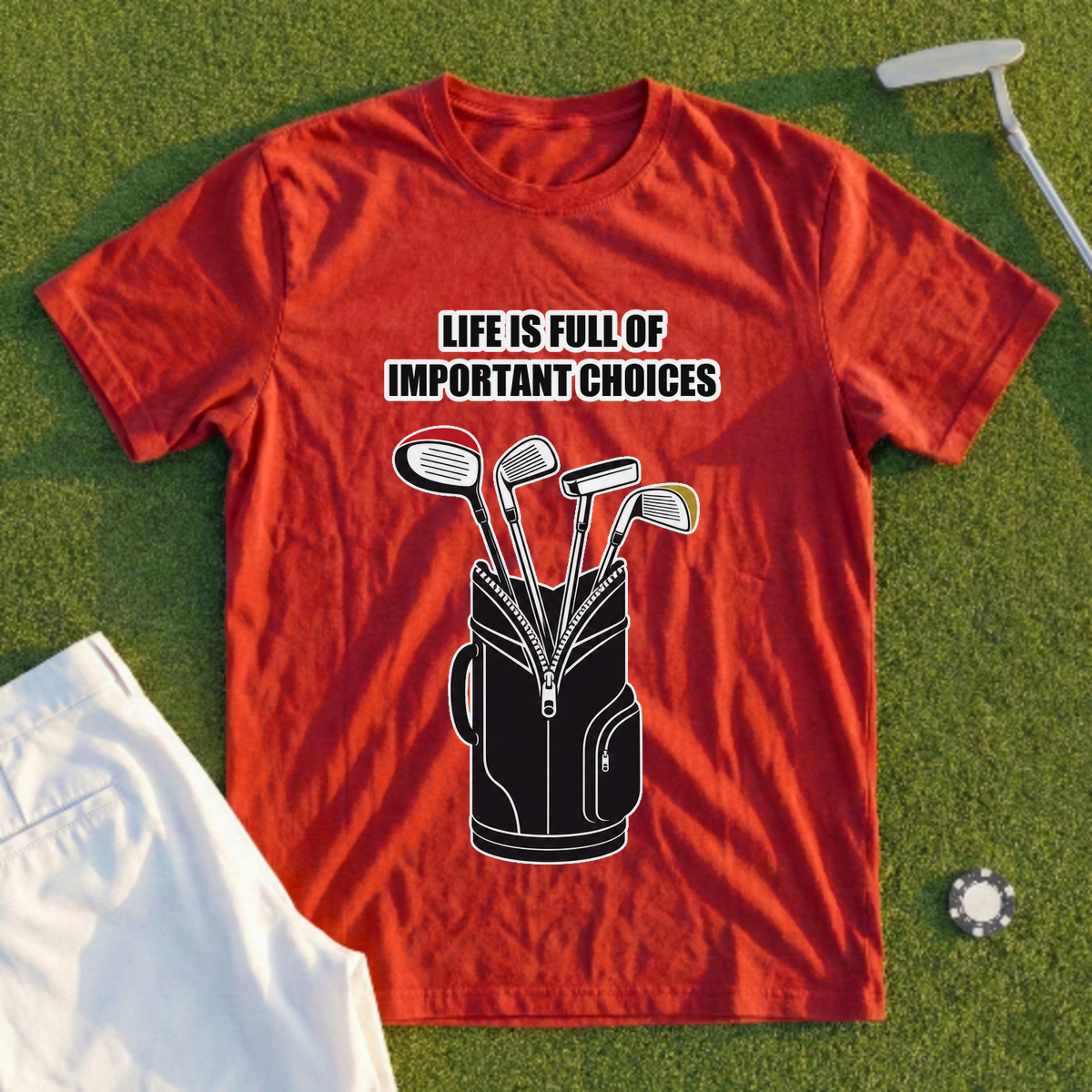 Life Is Full Of Important Choices Tee