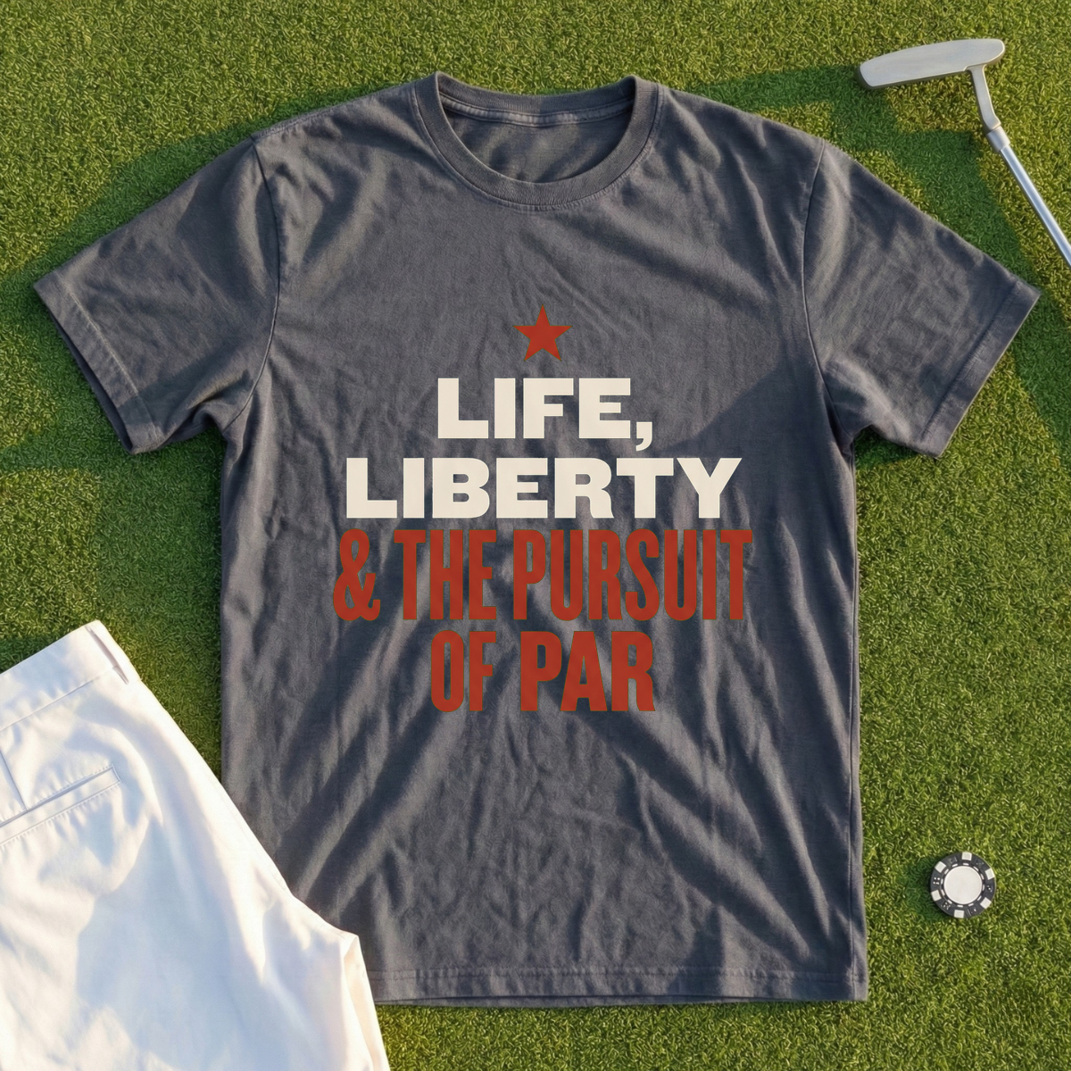 Life Liberty Pursuit Of Par Tee