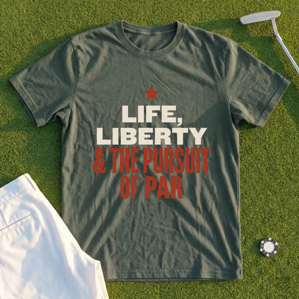 Life Liberty Pursuit Of Par Tee