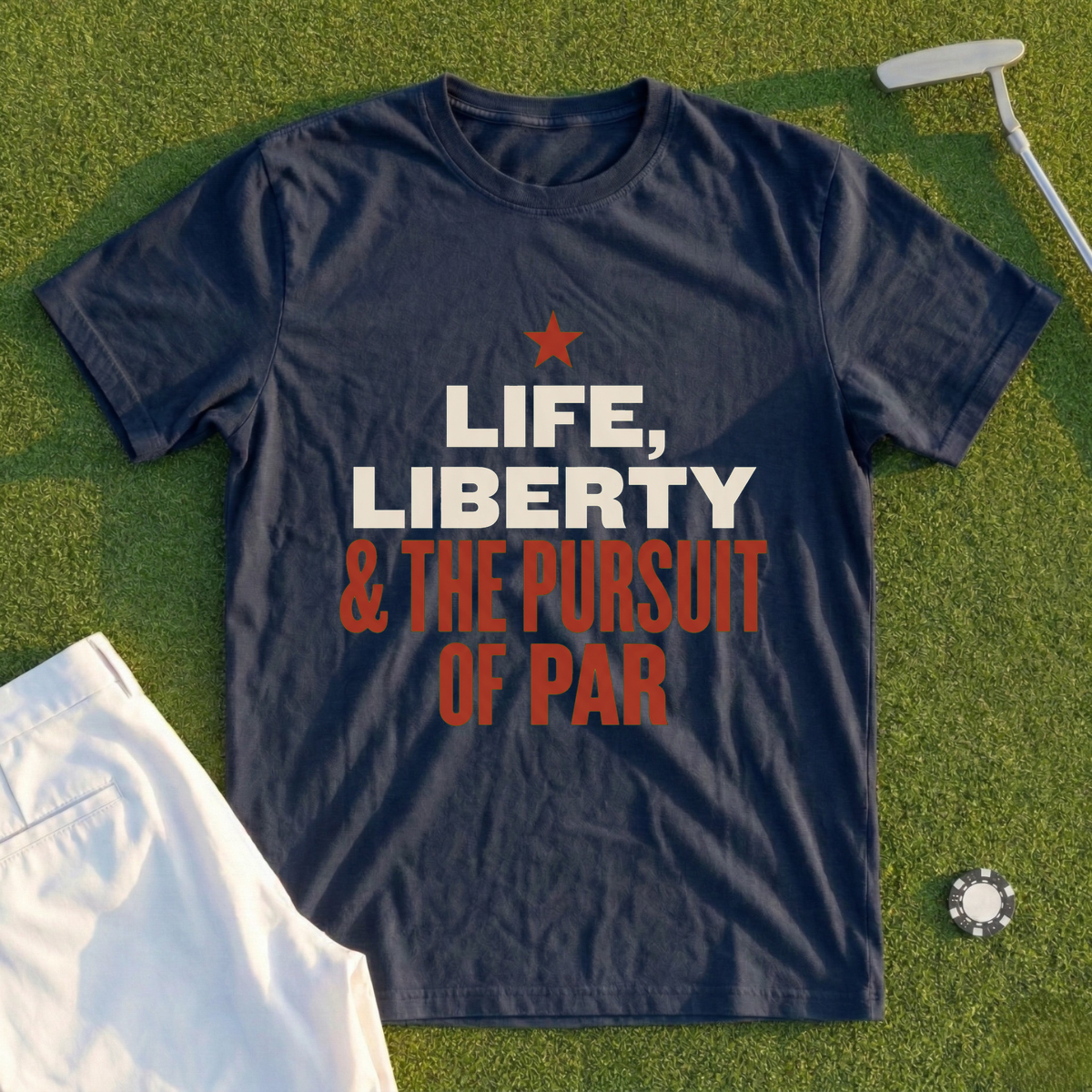 Life Liberty Pursuit Of Par Tee