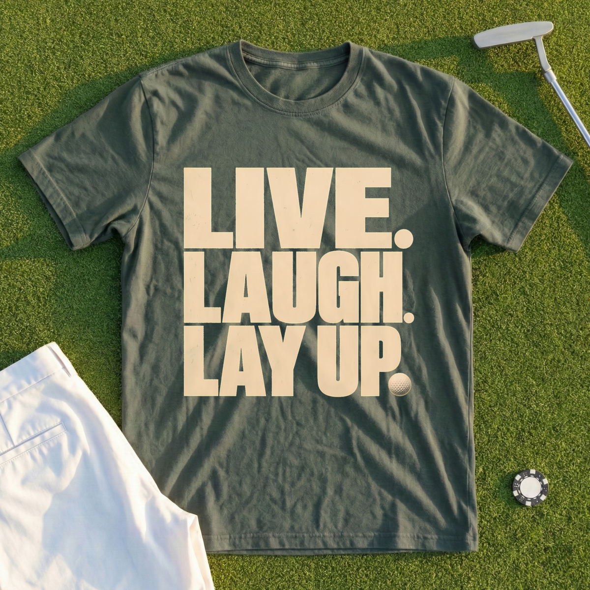 Live Laugh Lay Up Tee