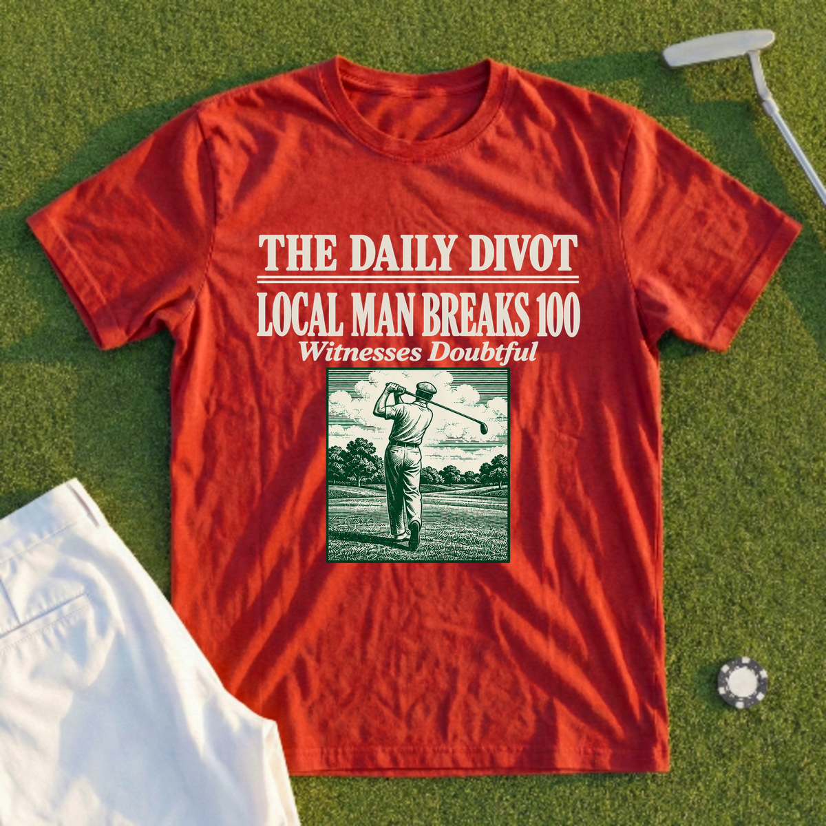 Local Man Breaks 100 Tee