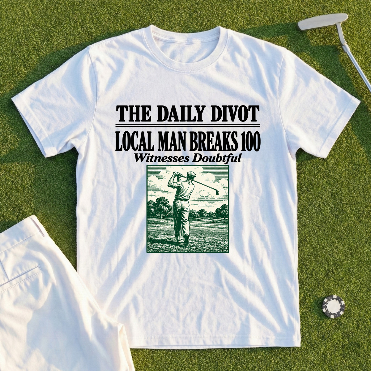Local Man Breaks 100 Tee