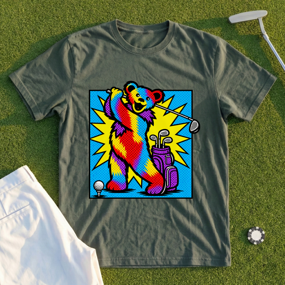 Long Strange Drive Pop Art Tee