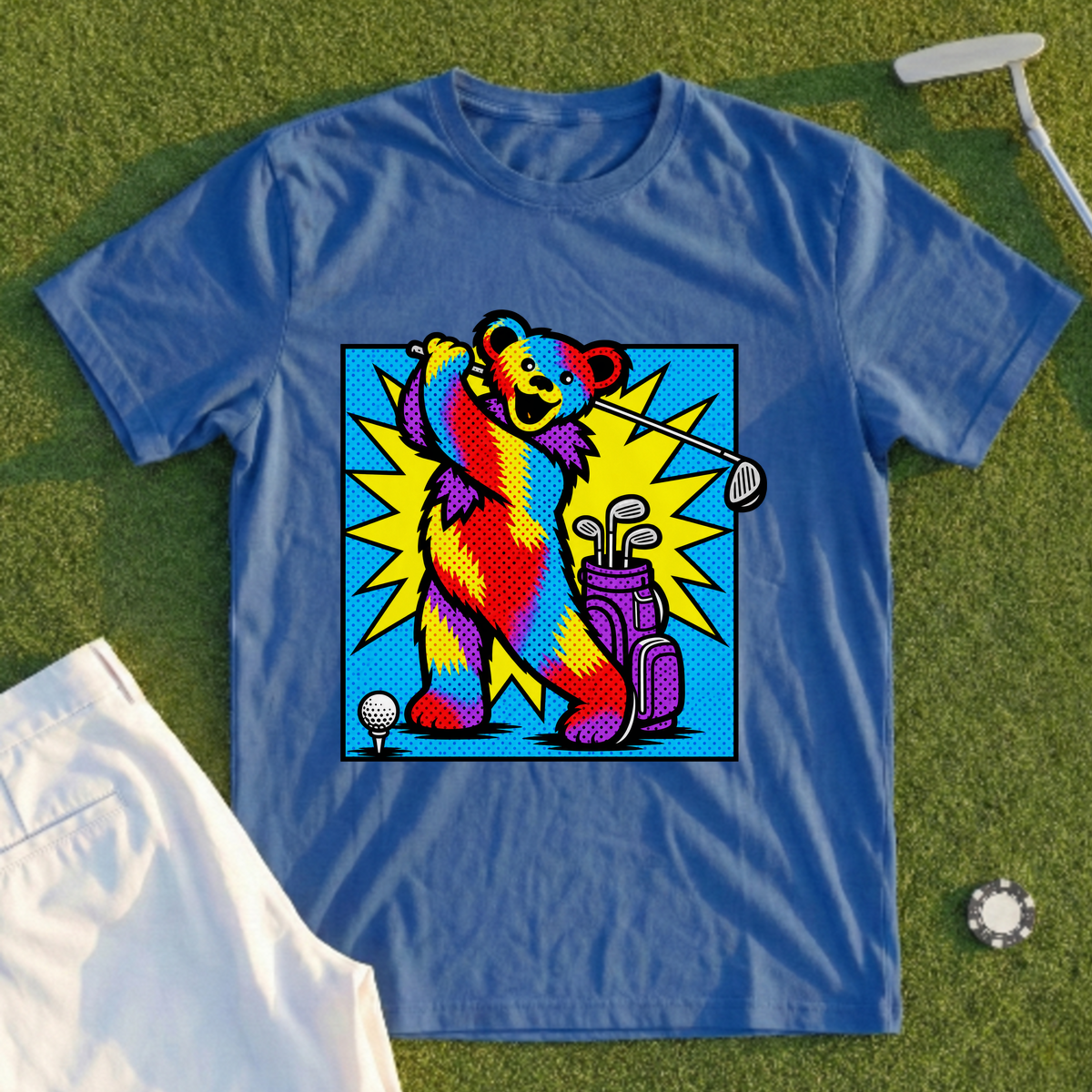 Long Strange Drive Pop Art Tee