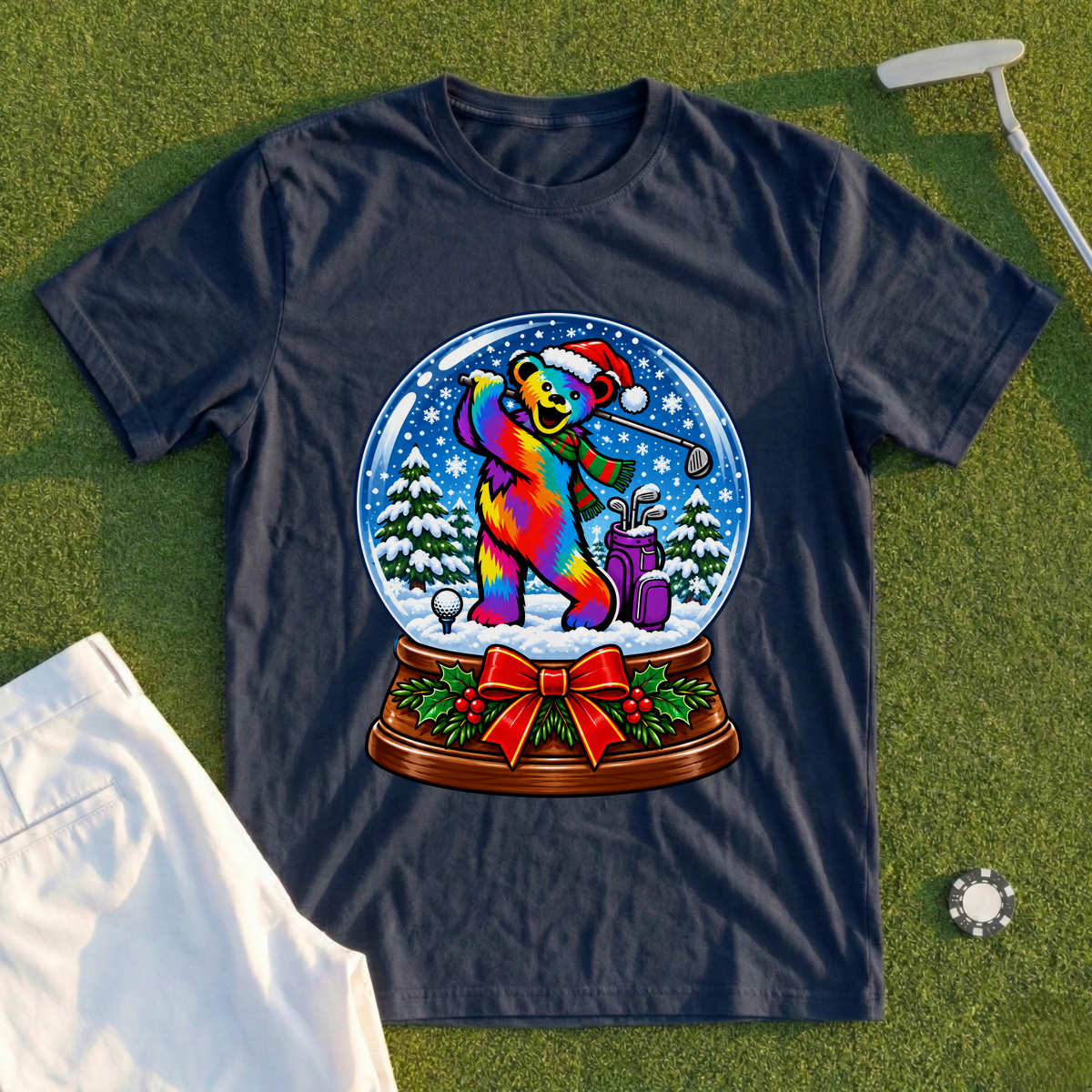 Long Strange Drive Snow Globe Tee