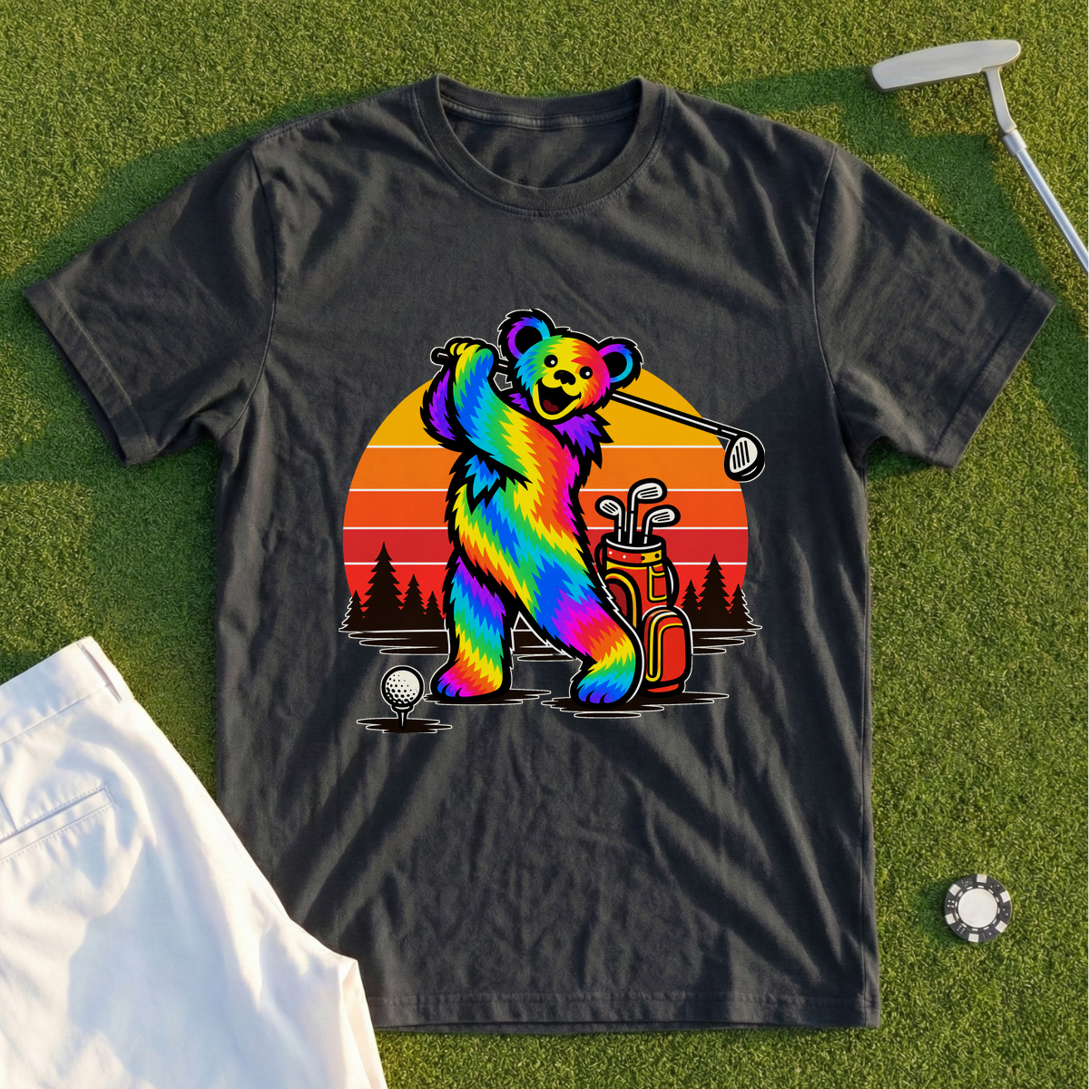Long Strange Drive Sunset Tee