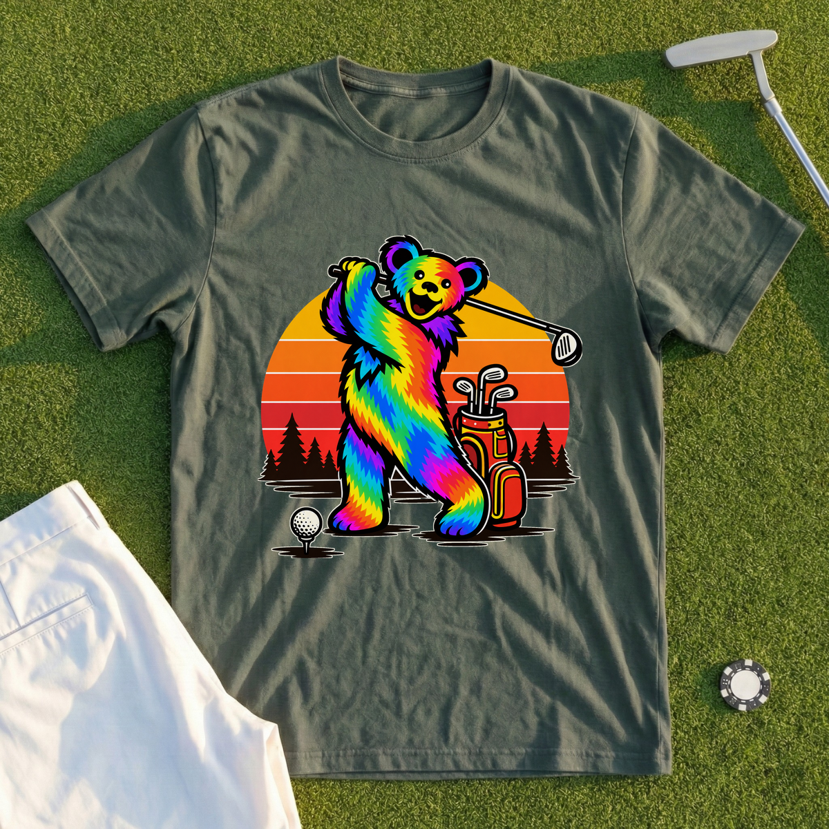 Long Strange Drive Sunset Tee