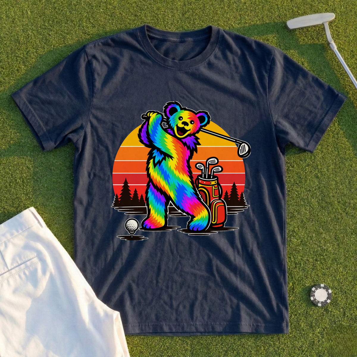 Long Strange Drive Sunset Tee