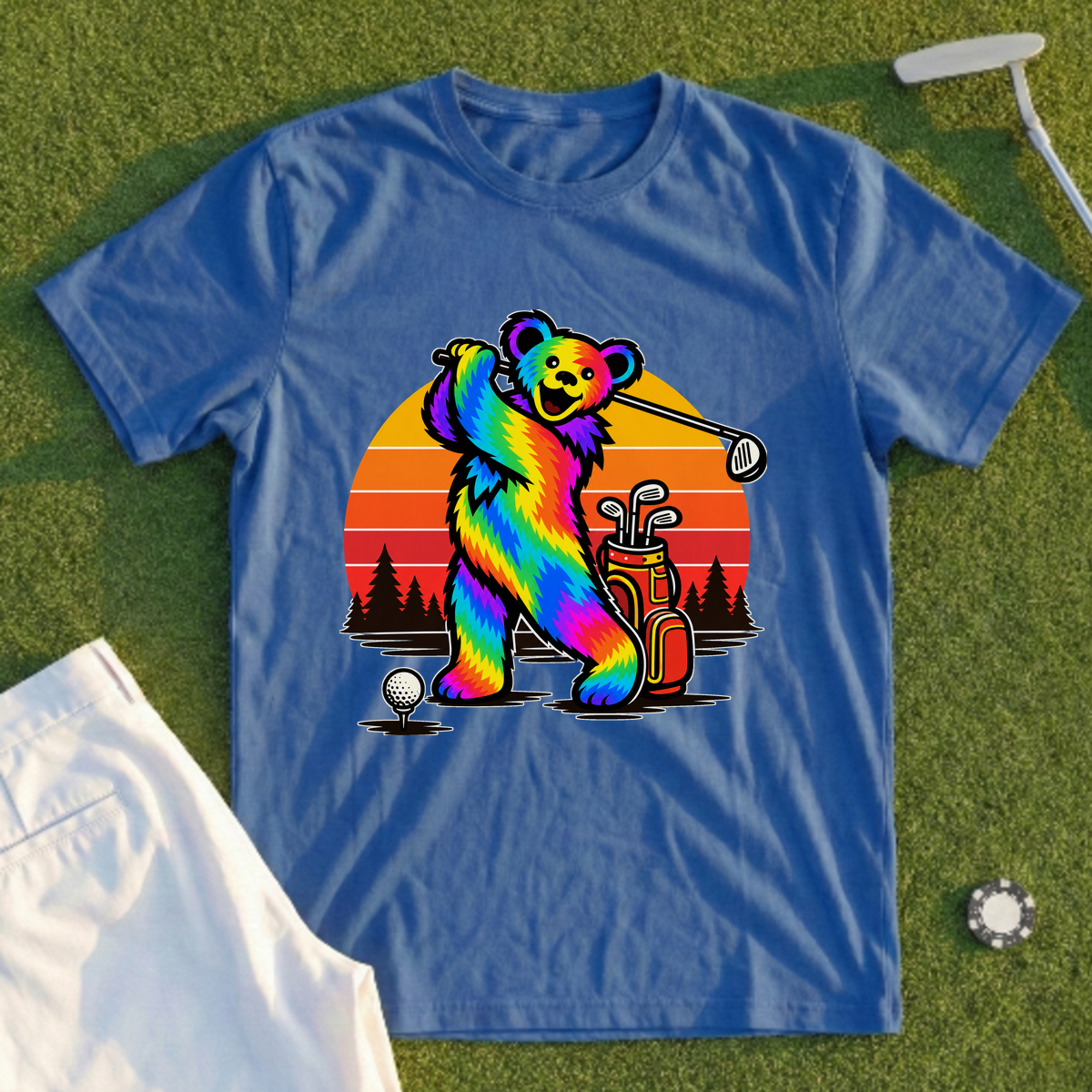 Long Strange Drive Sunset Tee