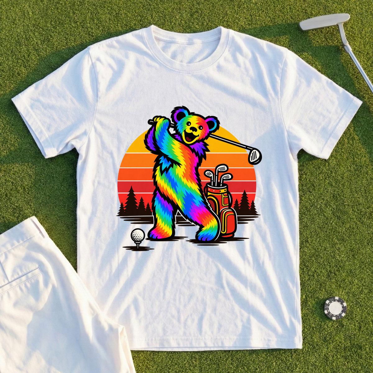 Long Strange Drive Sunset Tee