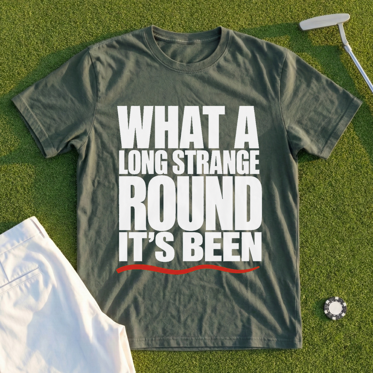 Long Strange Round Tee