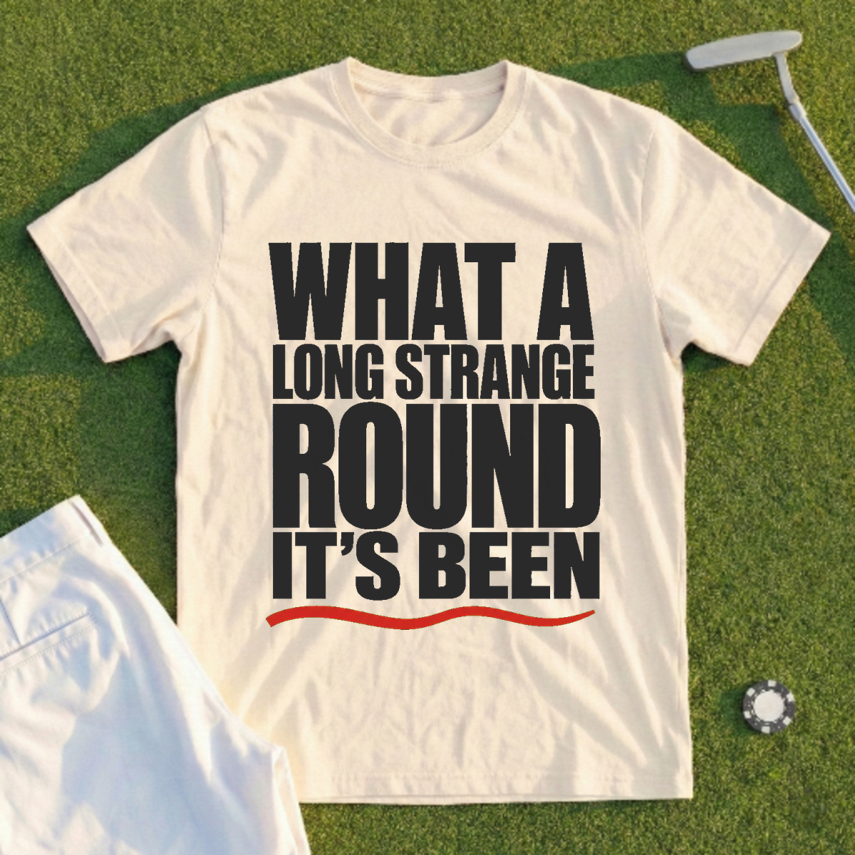 Long Strange Round Tee