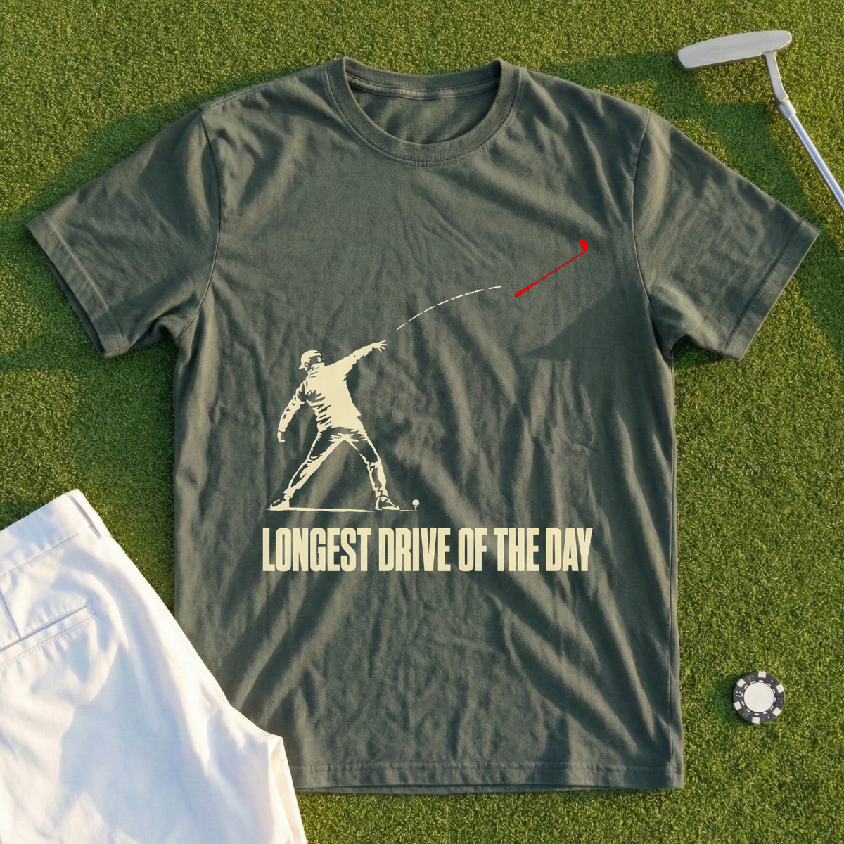 Longest Drive Of The Day Tee