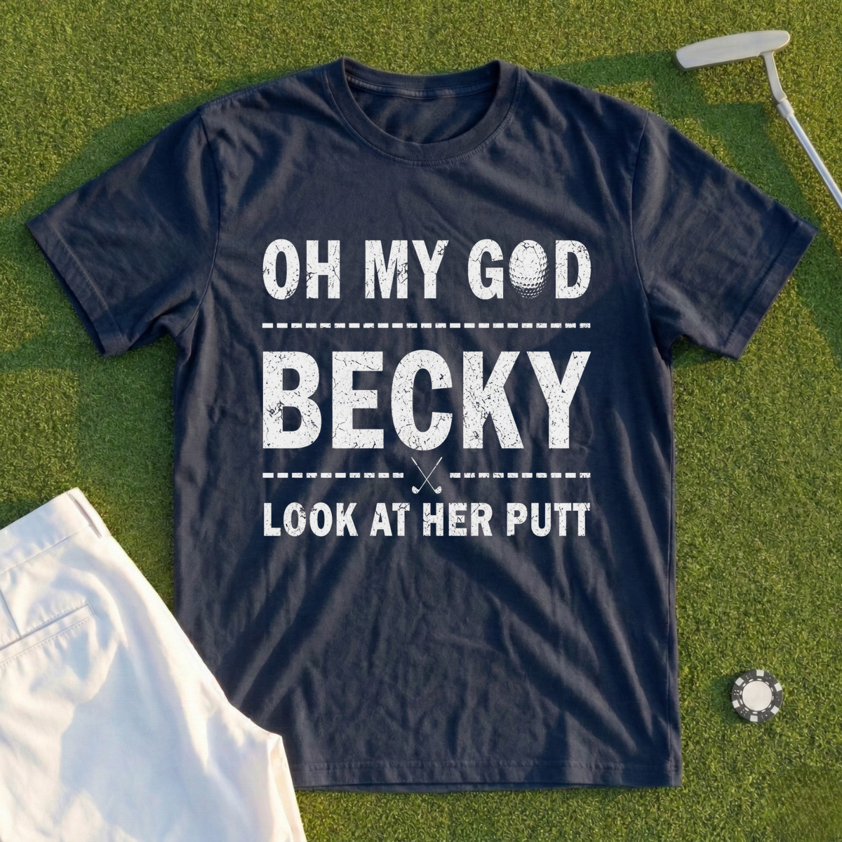 Look at Her Putt Tee