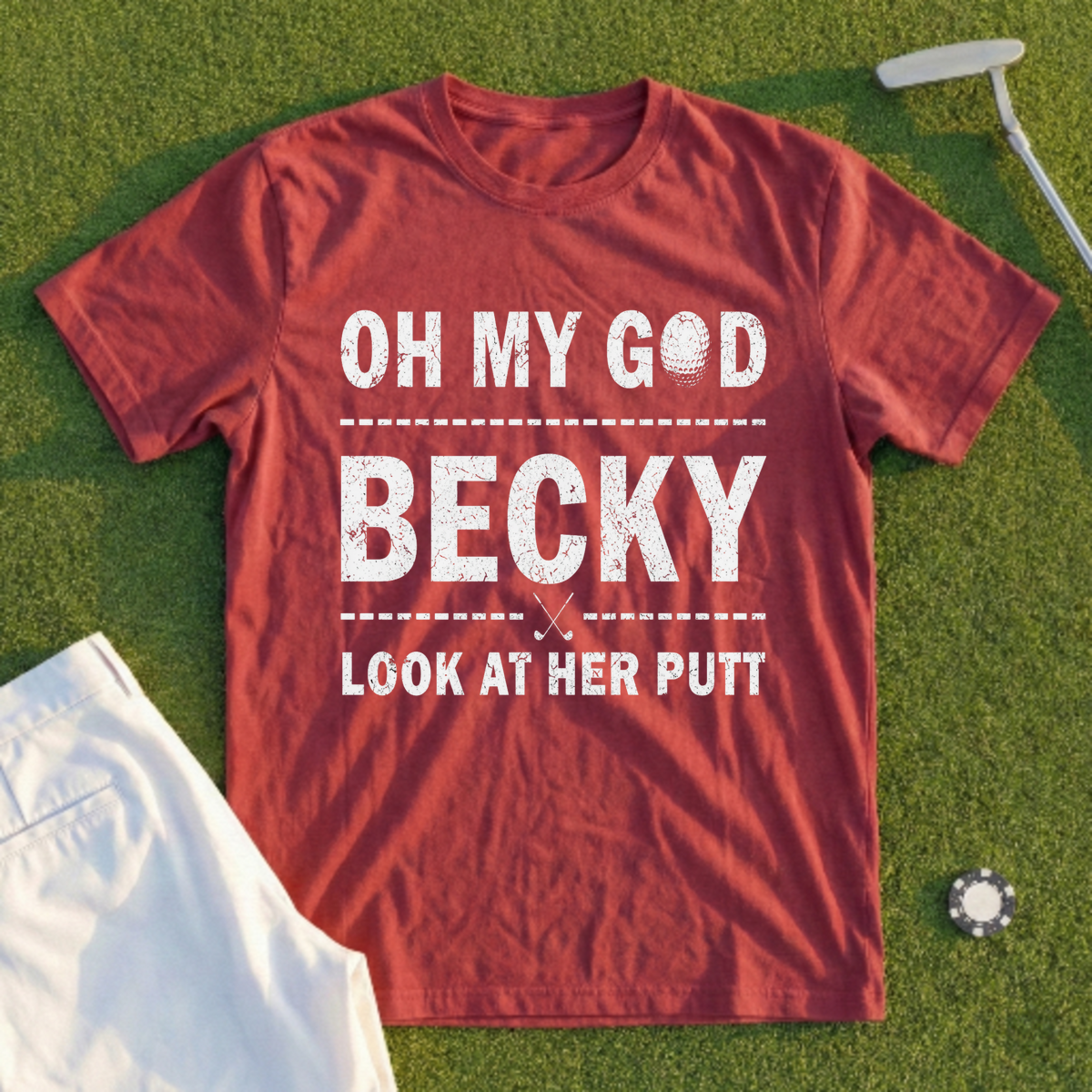 Look at Her Putt Tee