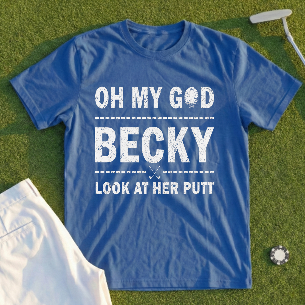 Look at Her Putt Tee