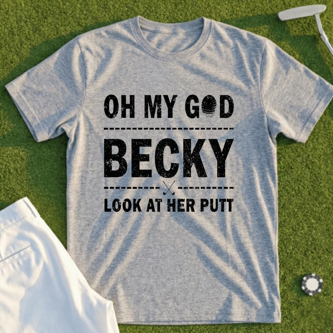 Look at Her Putt Tee
