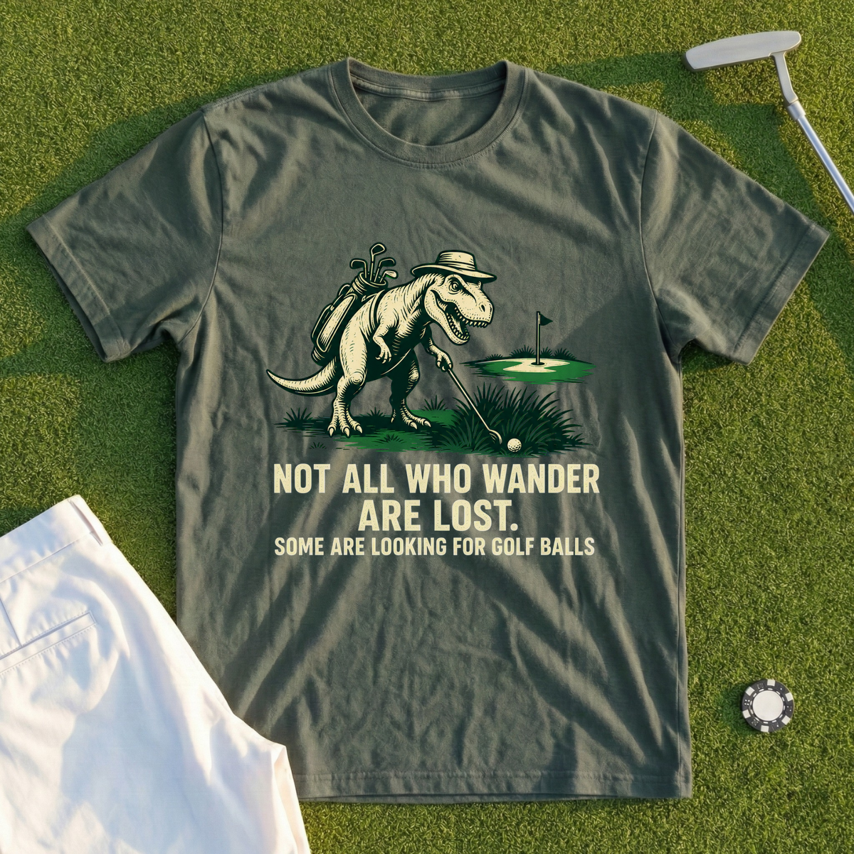 Looking For Golf Balls Tee