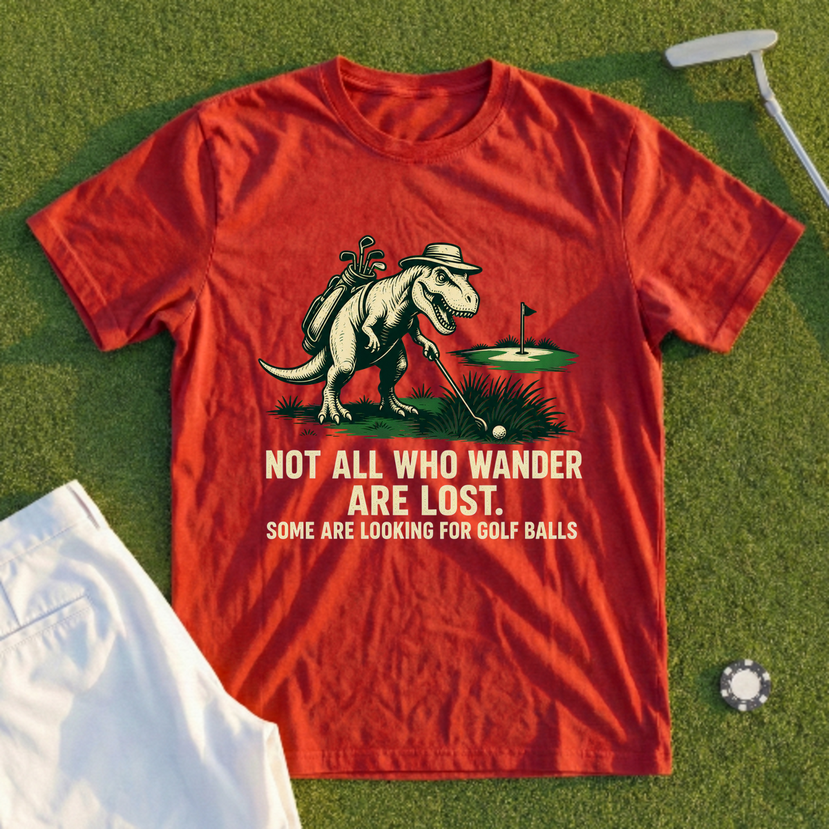 Looking For Golf Balls Tee