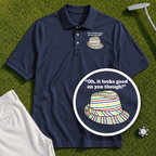 Looks Good On You Though Performance Polo - Shanked Right