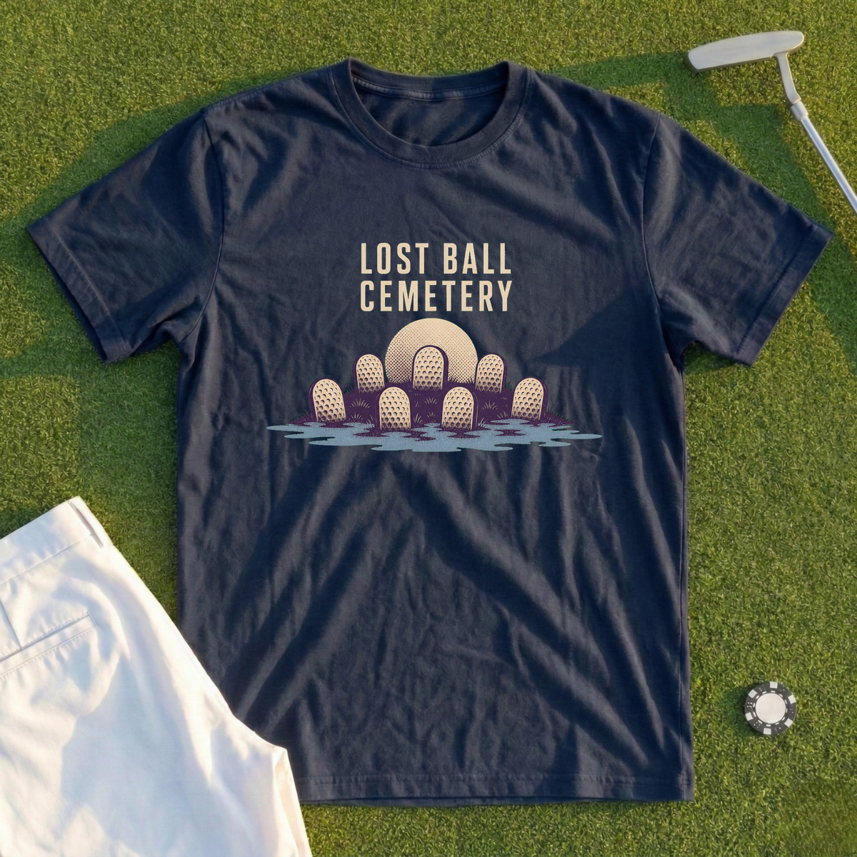 Lost Ball Cemetery Tee