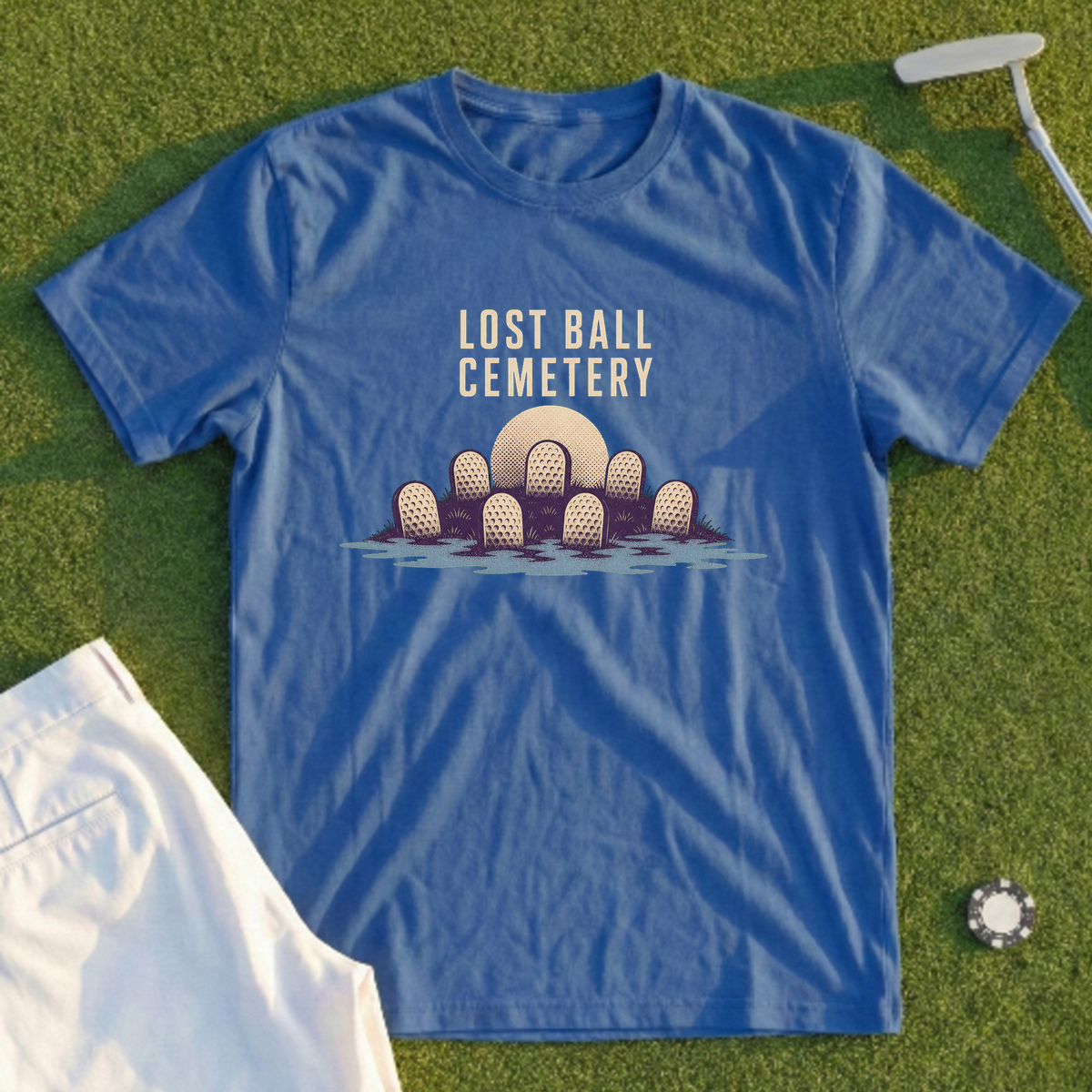 Lost Ball Cemetery Tee
