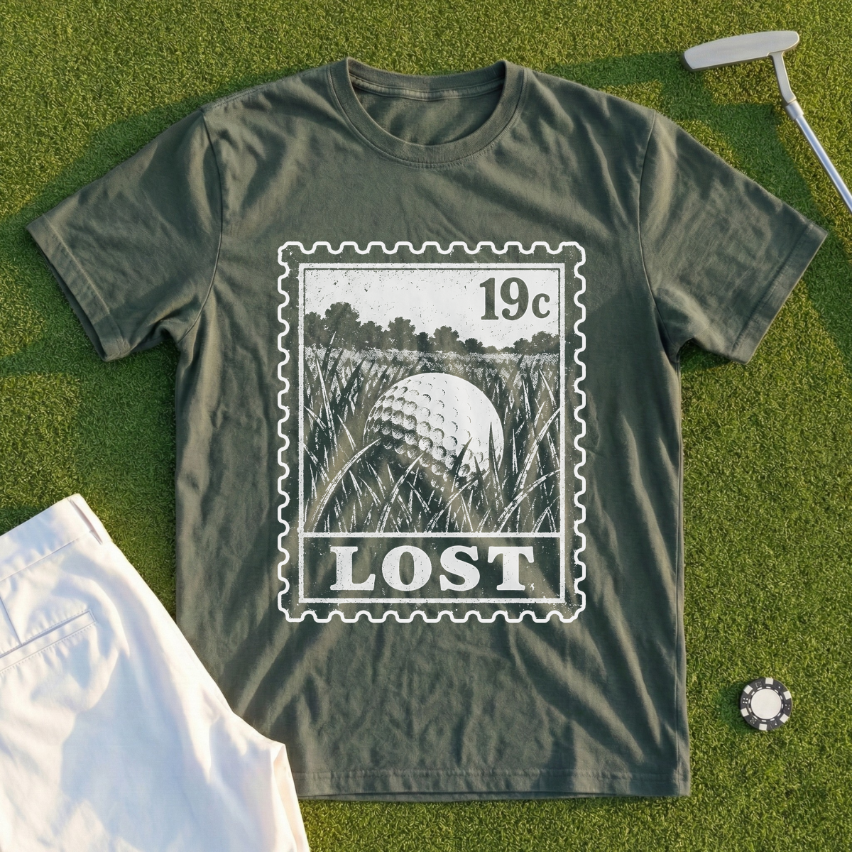 Lost Ball Stamp Tee