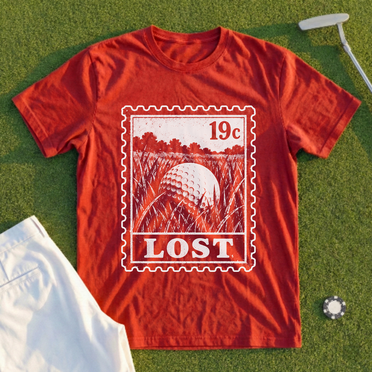 Lost Ball Stamp Tee