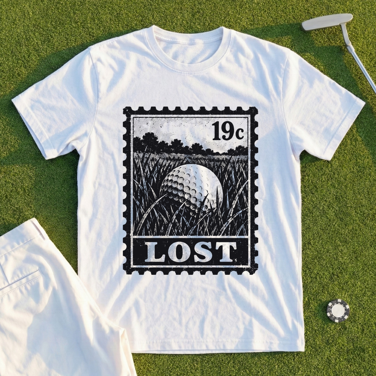 Lost Ball Stamp Tee