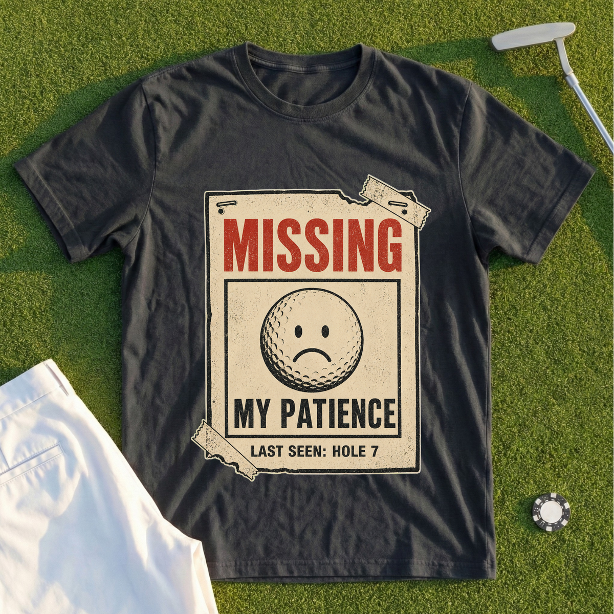 Lost: My Patience, Missing Poster Tee