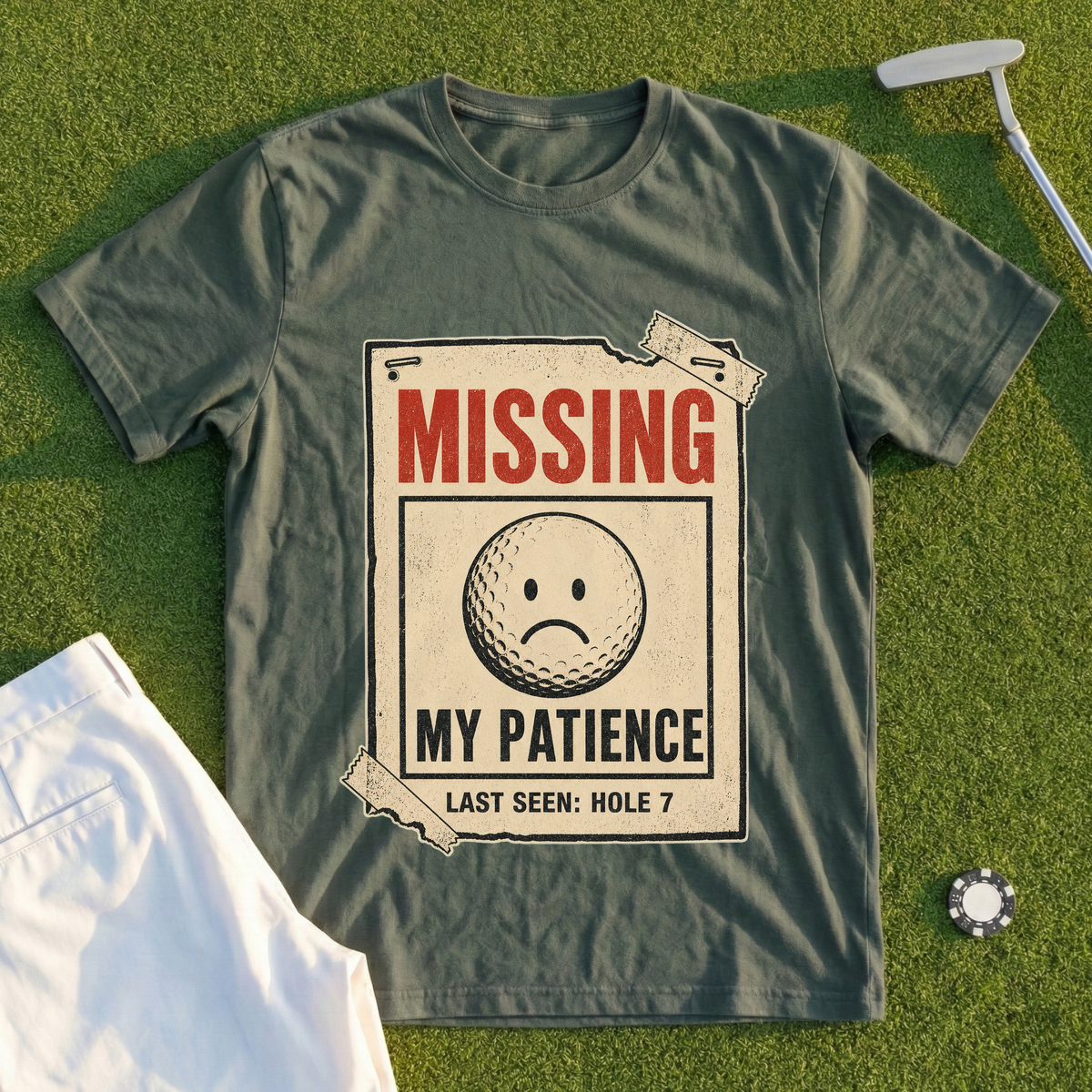Lost: My Patience, Missing Poster Tee