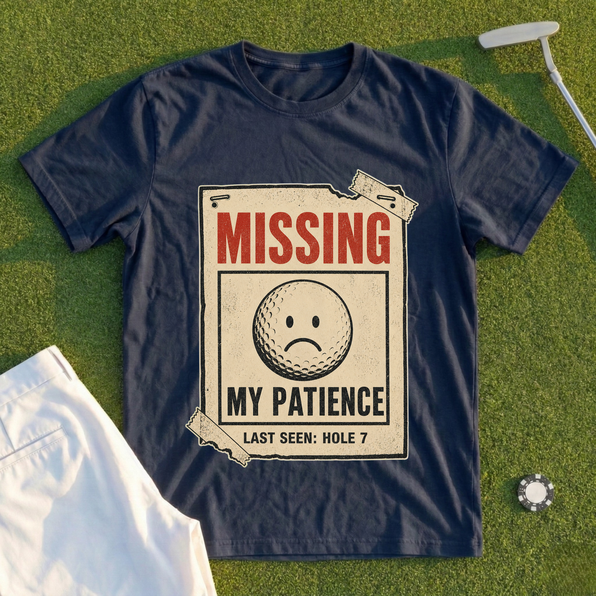 Lost: My Patience, Missing Poster Tee