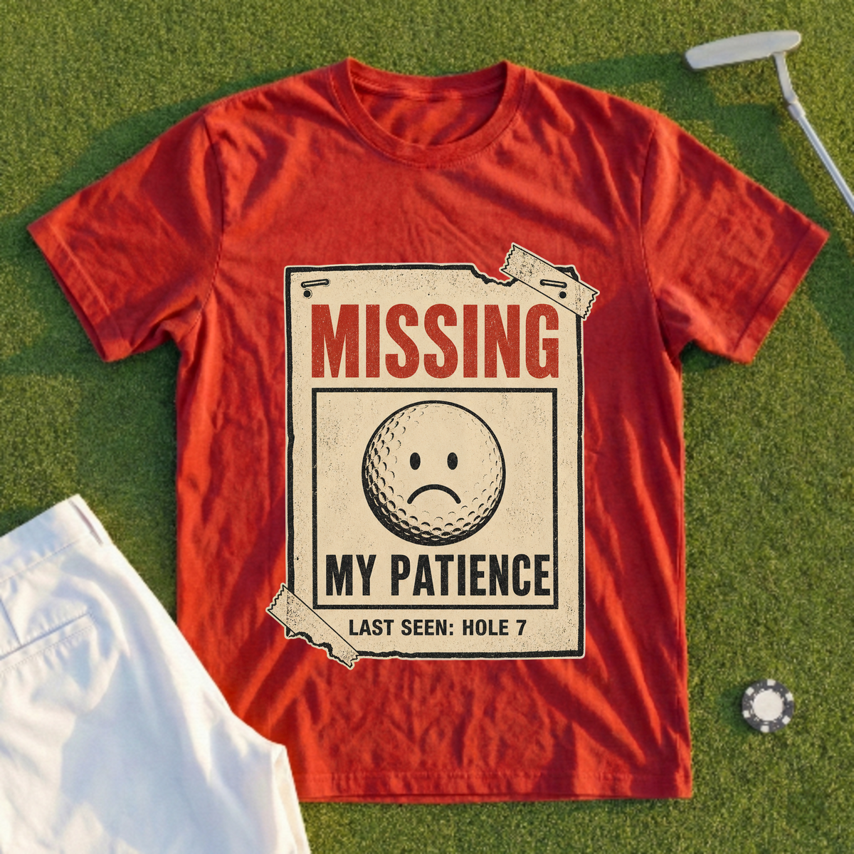 Lost: My Patience, Missing Poster Tee