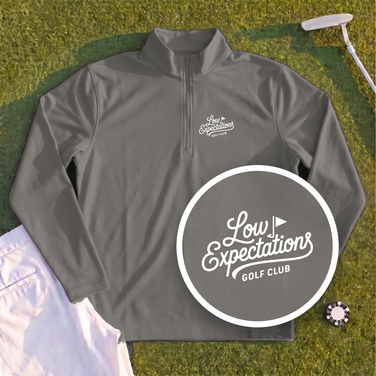 Low Expectations Club Quarter Zip