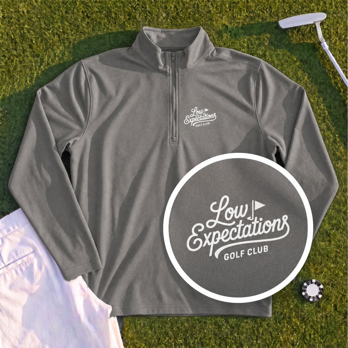 Low Expectations Club Quarter Zip