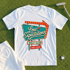 Low Expectations Motel Sign Tee