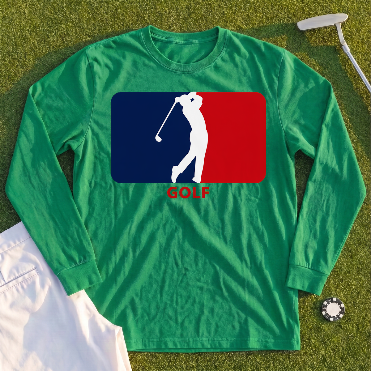 Major League Golf Long Sleeve Tee