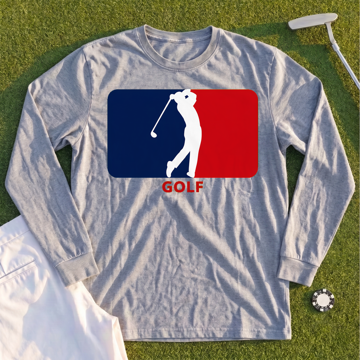 Major League Golf Long Sleeve Tee
