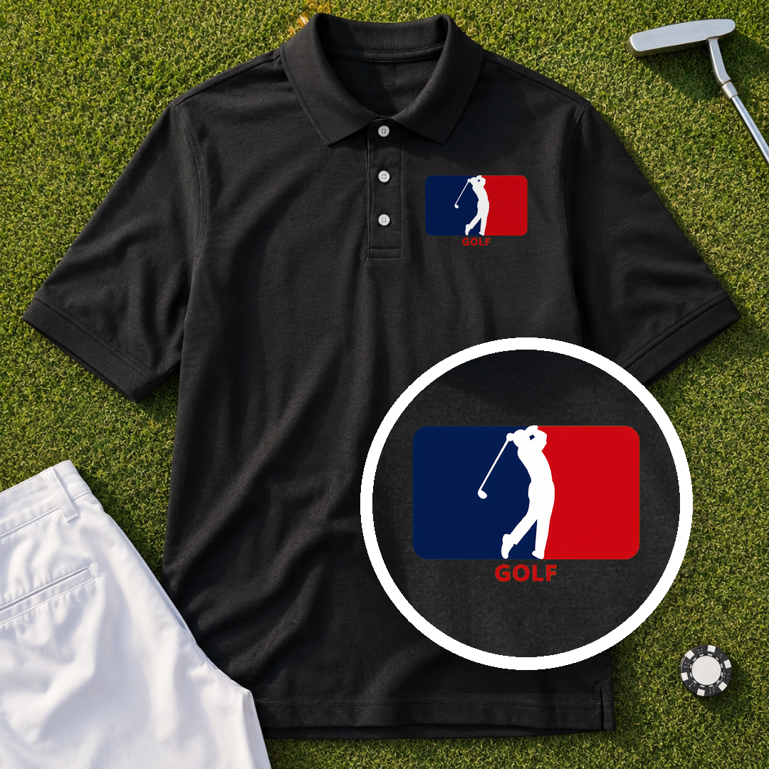 Major League Golf Performance Polo