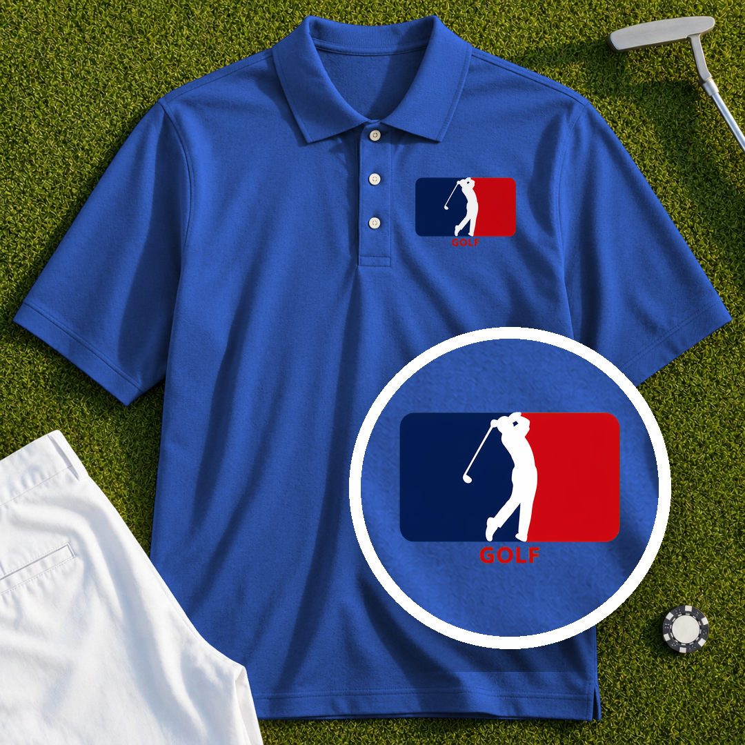 Major League Golf Performance Polo