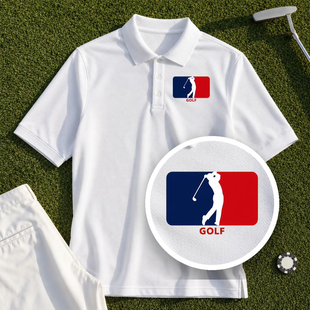 Major League Golf Performance Polo