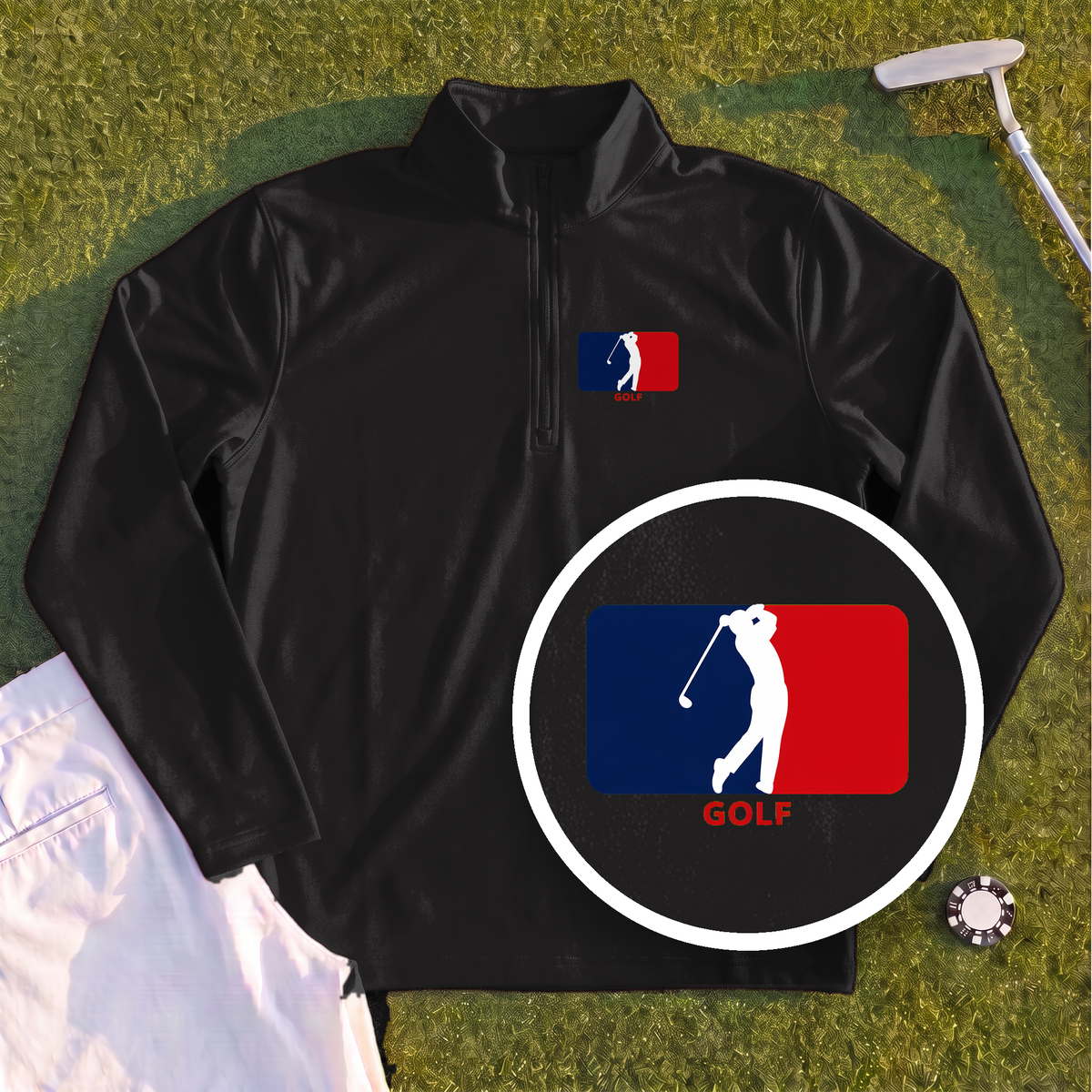 Major League Golf Quarter Zip