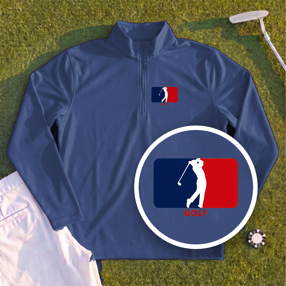 Major League Golf Quarter Zip