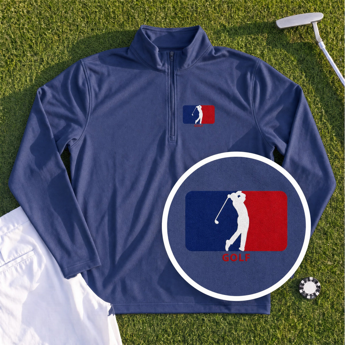 Major League Golf Quarter Zip