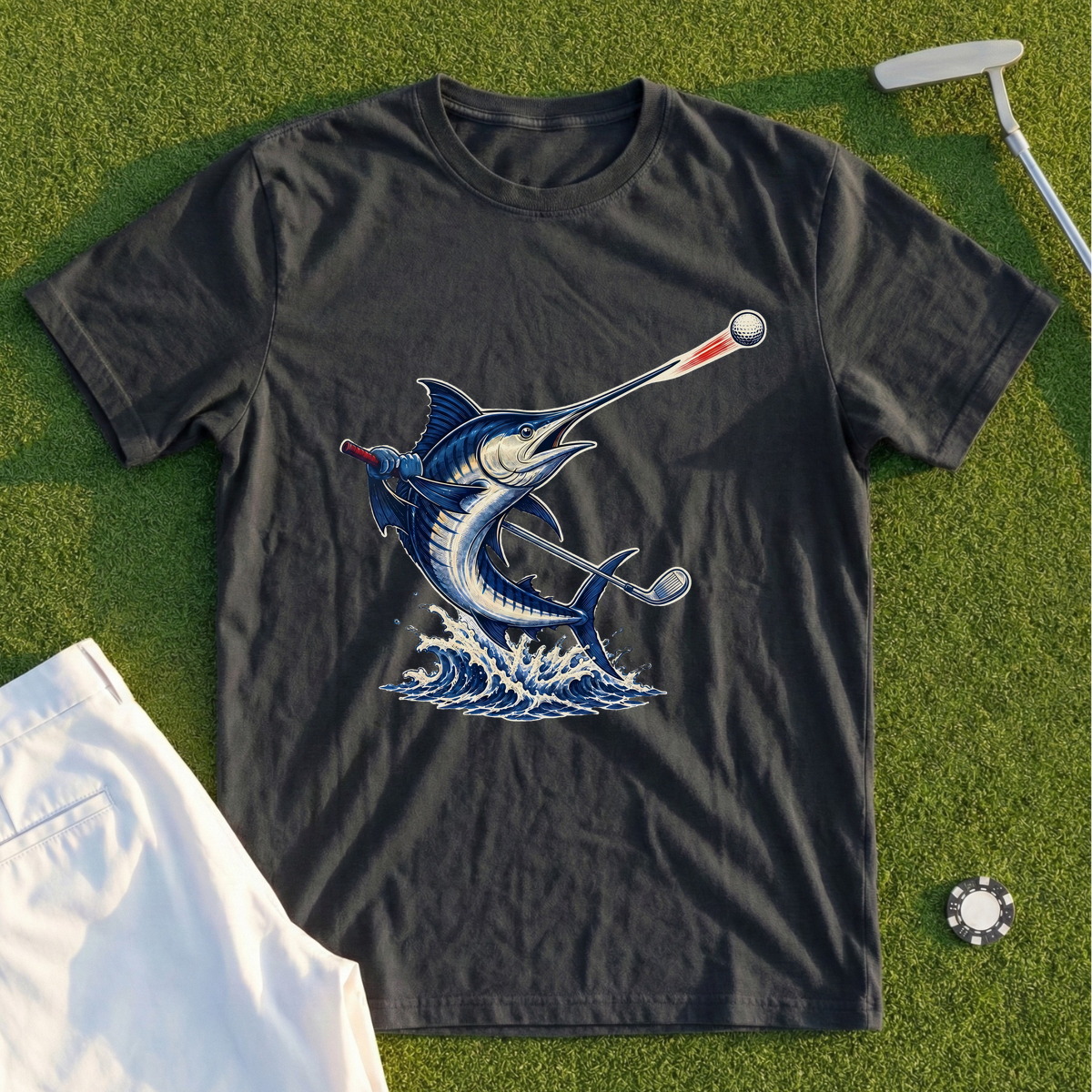 Marlin Long Drive Tee