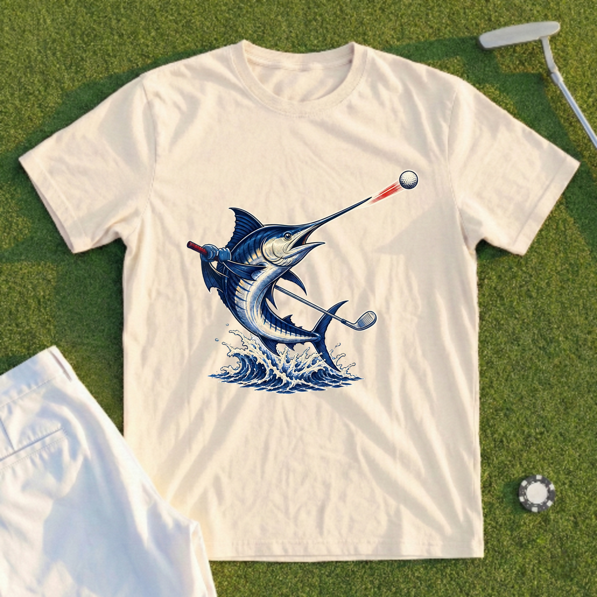 Marlin Long Drive Tee