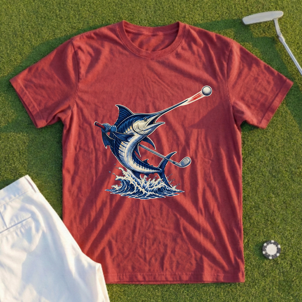 Marlin Long Drive Tee