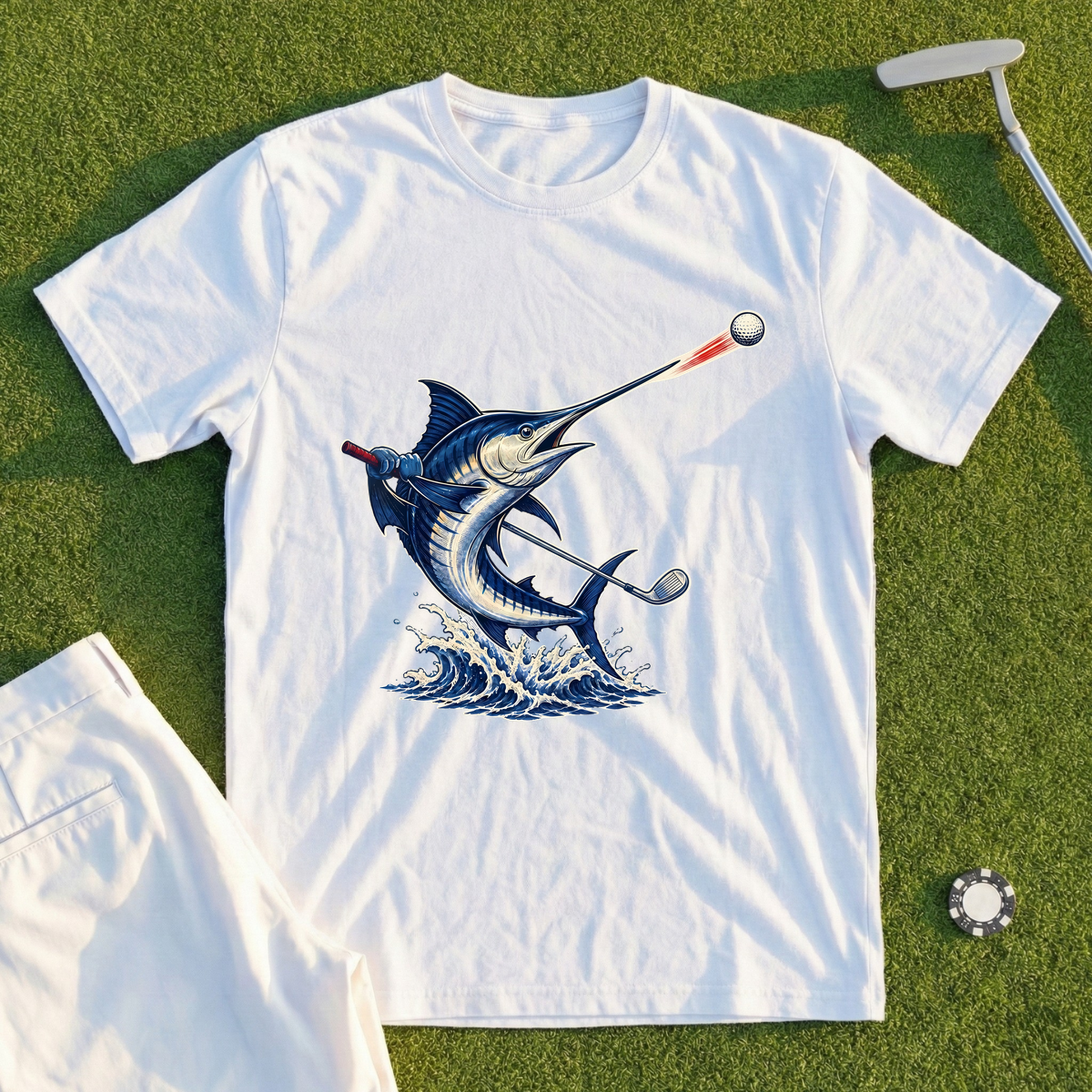 Marlin Long Drive Tee