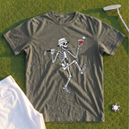Martini Skeleton Strut Premium Tee